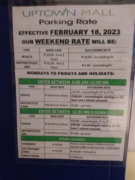 eastwood mall parking rates 2024|Uptown Mall Parking: Rates, Locations, and Hours.